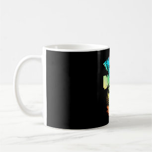 Girls bigfoot believer tie dye sasquatch cryptid coffee mug