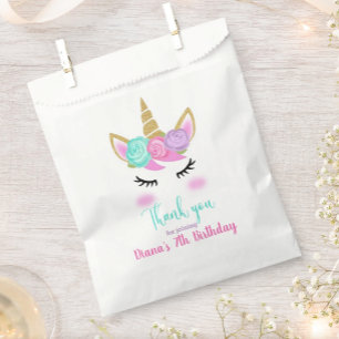 Girl's Birthday  Unicorn Theme  Favour Bags