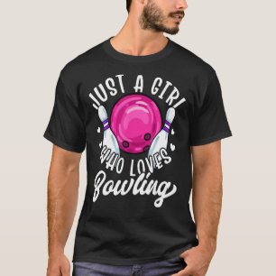 Girls Bowling  Bowler Tee Tenpin Bowling