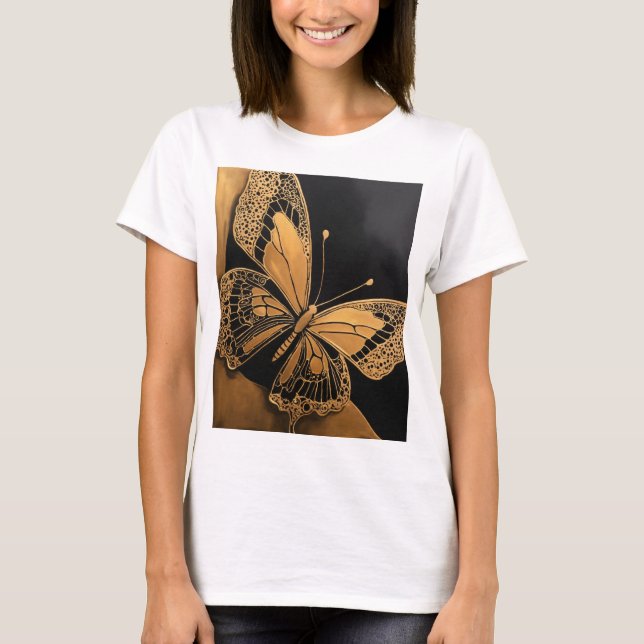 Girls butterfly t-shirt  (Front)