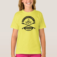 Girls' Camping Trip Reunion Shirt | Black Design