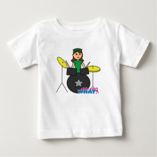 Girls Can't WHAT? ColorizeME Custom Design Baby T-Shirt