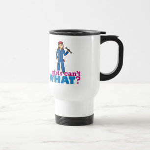 Girls Can't WHAT? ColorizeME Custom Design Travel Mug