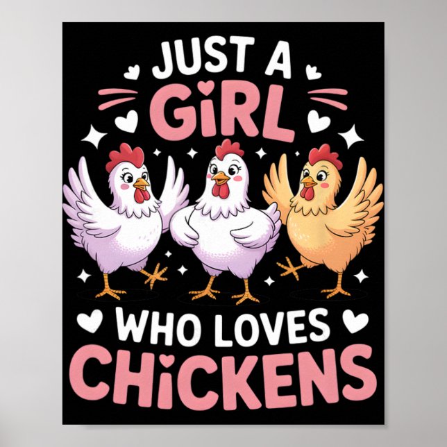 Girls Chicken  Poster (Front)