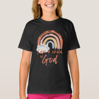 Girls Child of God Rainbow t-shirt