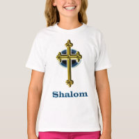 Girls Christian t-shirts Shalom