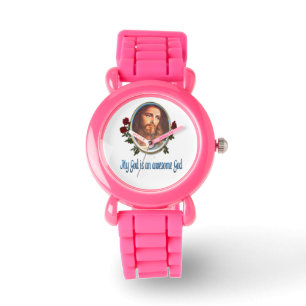 Girls Christian watches Awesome God