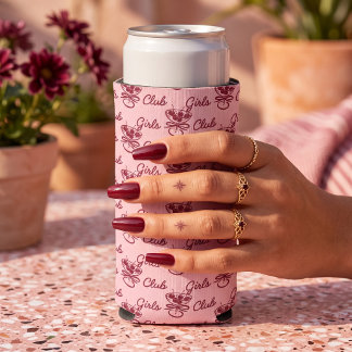 Girls Club Can Cooler