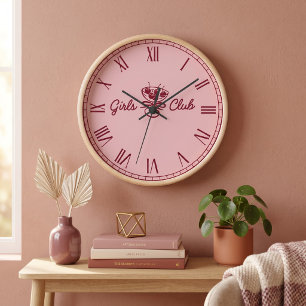 Girls Club Clock
