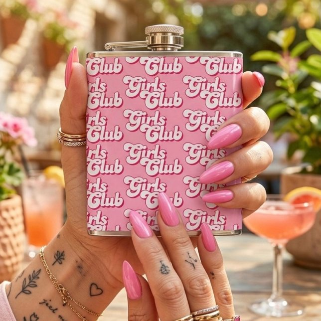 Girls Club Hip Flask (Creator Uploaded)