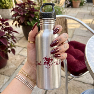 Girls Club Stainless Steel Water Bottle