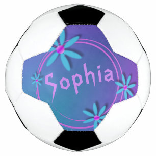 Girls Cool and Fun Personalised Football