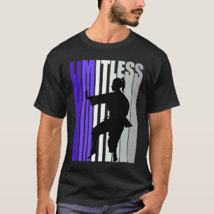 Girls Cool Karate Limitless Purple Cute But Danger T-Shirt