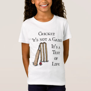 Girls Cricket T-Shirt