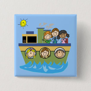 Girls Cruise 15 Cm Square Badge
