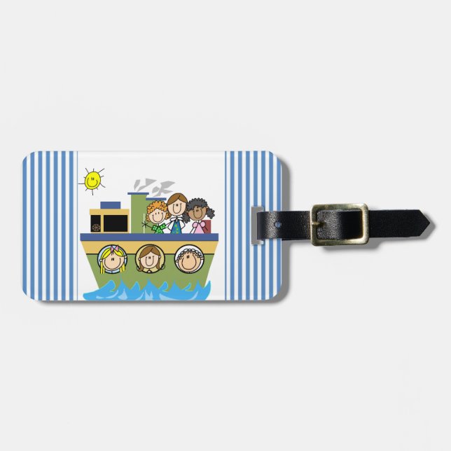 Girls Cruise Luggage Tag (Front Horizontal)