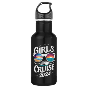 Girls Cruise Trip 2024 Vacation Lovers 532 Ml Water Bottle