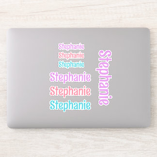 Girls Custom Name Vinyl Decals Personalised Kids
