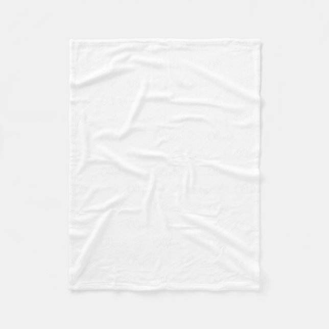 Girls Customisable Magical Unicorn Pink Yellow  Fl Fleece Blanket (Front)