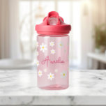 Girls Cute Daisy Pink Personalised Water Bottle<br><div class="desc">Stay hydrated with our Girls Daisy Pink Personalized Water Bottle! Featuring a cute daisy design,  this water bottle can be customized with her name. Perfect for school,  sports,  or outings.</div>