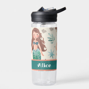 Girls Cute Mermaid kids School Water Bottle