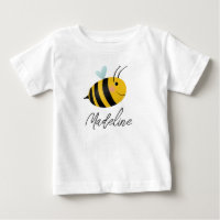 Girls Cute One Summer First Bee Day 1st Birthday