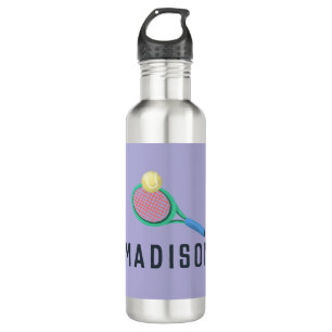 Girls Cute Purple Tennis Kids School 710 Ml Water Bottle