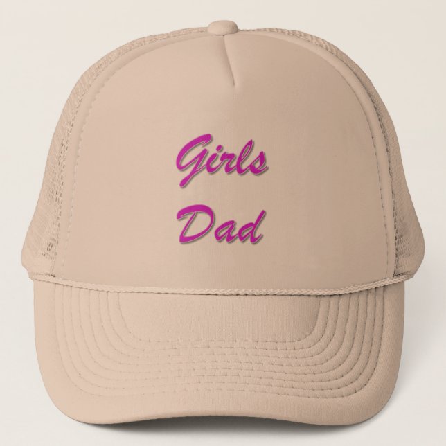 Girls Dad Trucker Hat (Front)
