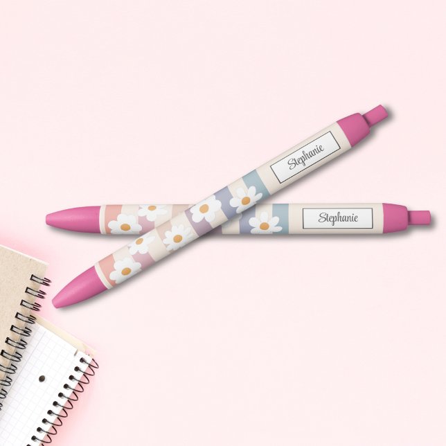 Girl's Daisy Black Ink Pen (Creator Uploaded)