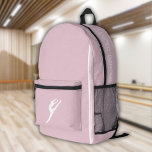 Girls Dance Bags - Pink Dance Team Backpack<br><div class="desc">Pink girls dance team backpacks and dance bags. These backpacks come in a variety of colours and make a great gift for the dancer in your life.</div>