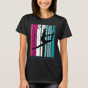 Girls Dance Inspire Coach Dance Retro Dancer Danci T-Shirt