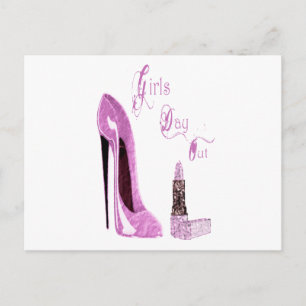 Girls day / night out Party Invitation Card