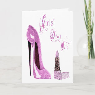 Girls' Day / Night Out Party Invitation Card