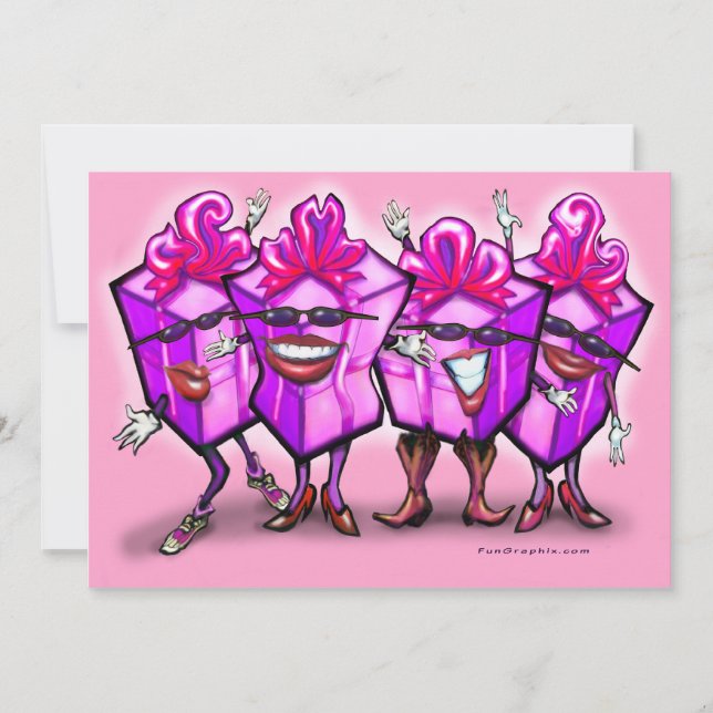 Girl's Day Out Invitation (Front)