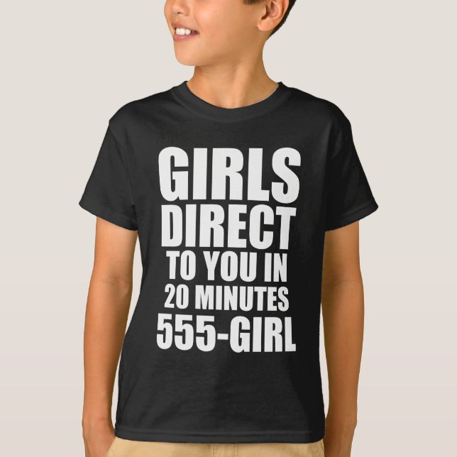 Girls Direct to You T-Shirt (Front)