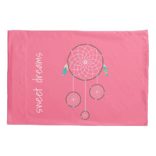 Girls Dream Catcher Pillow Case
