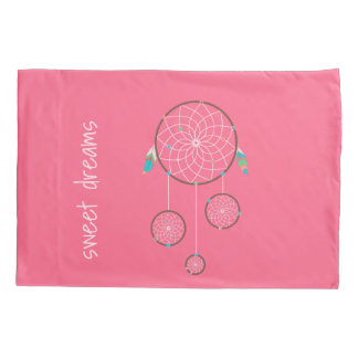 Girls Dream Catcher Pillow Case