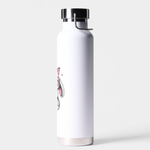 Girls Easter Cute Bunny Face Pink Easter Kids Todd Water Bottle
