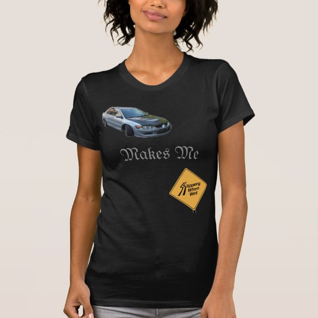 girls evo slippery T-Shirt (Front)