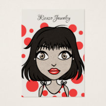 Girls Face Earring Background Craft