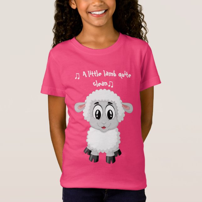 Girls' Fine Jersey T-Shirt (Front)