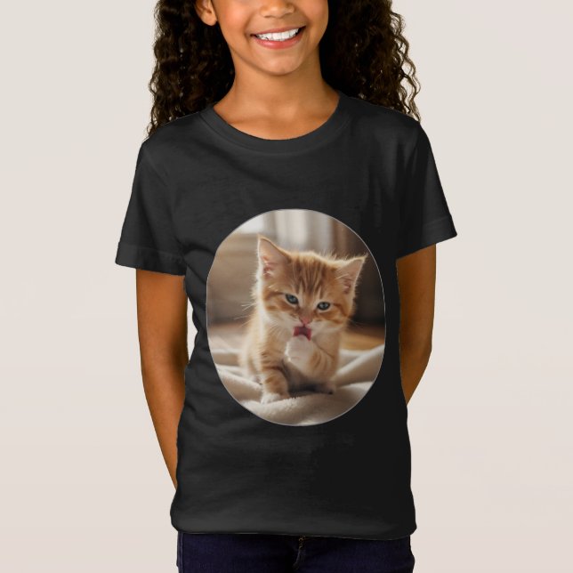 Girl's Fine Jersey T-Shirt (Front)