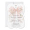 Girl's First Holy Communion Pink Floral Bow