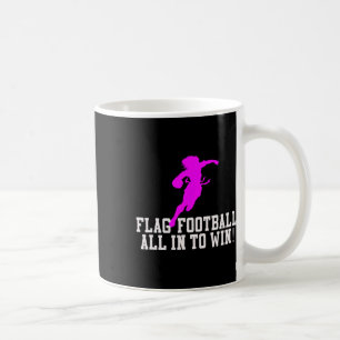 Girls Flag Football For Kids Youth Or Women Adults Coffee Mug