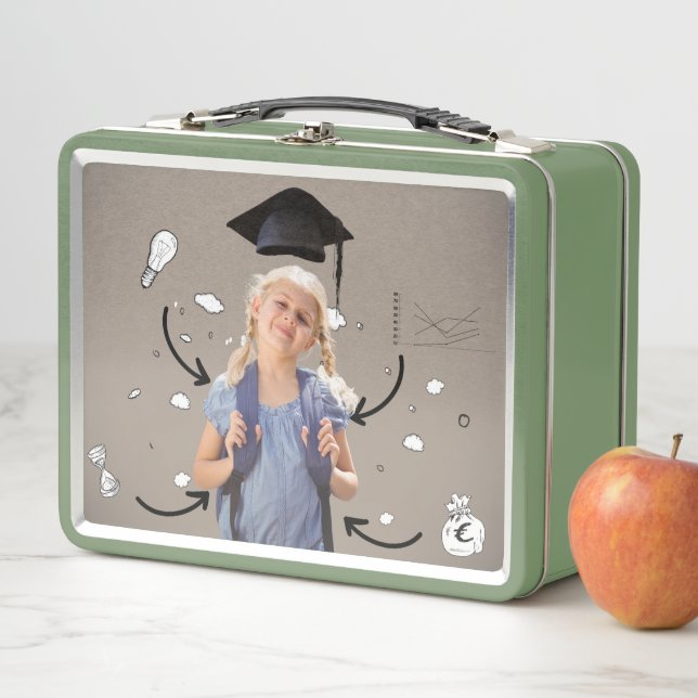 Girls Fourth Grade School Lunch Box (In Situ)