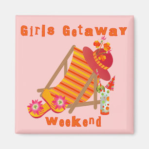 Girls Getaway Weekend T-shirts and Gifts Magnet