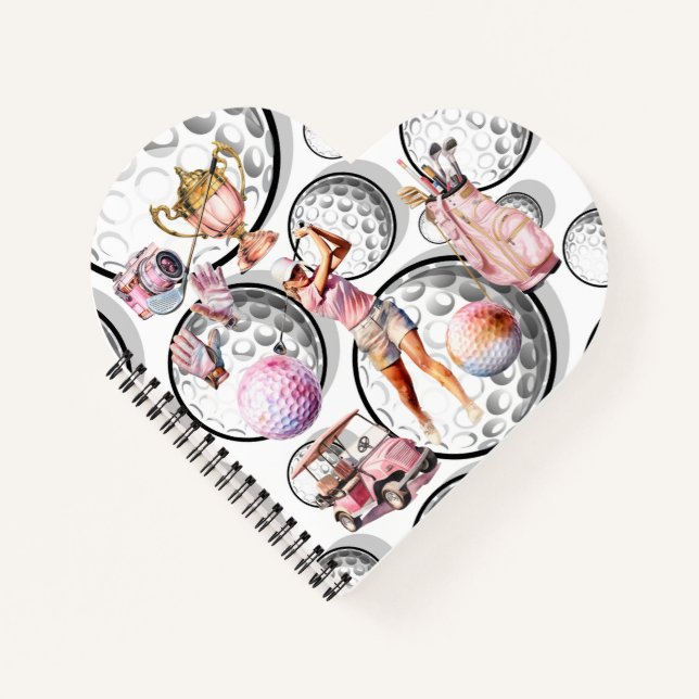 Girls Go Golfing Notebook (Front)