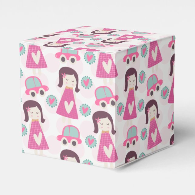 Girls Going Places Favour Box (Front Side)