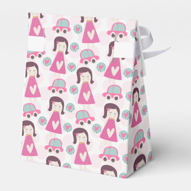 Girls Going Places Favour Box (Back Side)