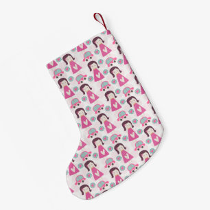 Girls Going Places Small Christmas Stocking